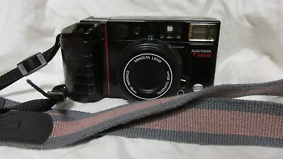 Minolta Freedom Tele AF Multibeam 35mm Camera With 38-60mm WORKS BUT MISSING • $18.99