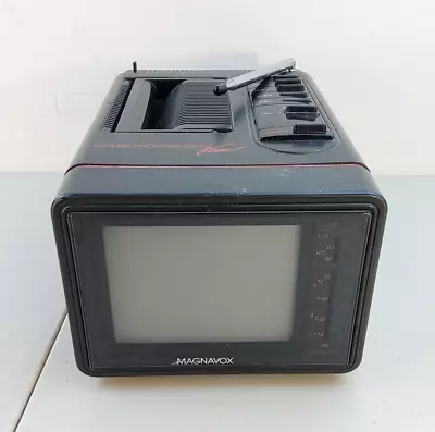 Magnavox CJ3922 Perfect View AM FM Radio Portable Color TV *Untested • $49.99