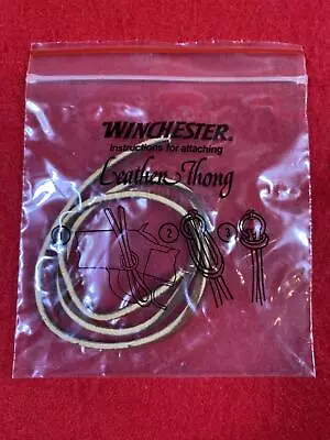 Winchester Saddle Ring Rifle Leather Strap Thong OEM 94 92 30-30 John Wayne • $13