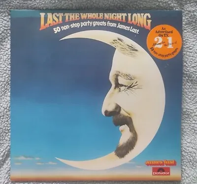 James Last - Last The Whole Night Long - Double Vinyl Record LP Album - 1979 • £4.50