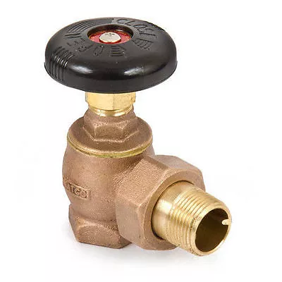 1 1/4  Steam Radiator Angle Valve Brass  Plumbing Fitting • $25.99