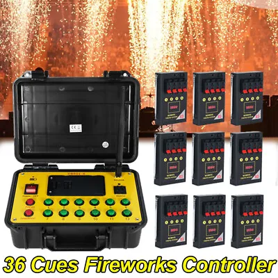 Ship From USA 36 Cues Fireworks Firing System 500M Distance Program • $125.99