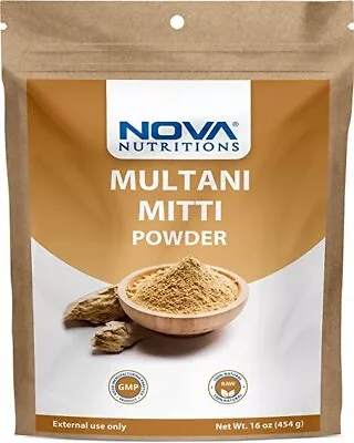 Nova Nutritions Multani Mitti Powder 16 OZ • $10.99