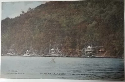 1913 Indian Lake Millerton New York NY Post Card Photo By Puff • $18