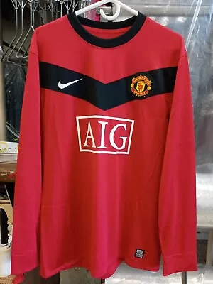 NWT Authentic Nike 2009 2010 Manchester United Player Issue GIGGS L/S Jersey  • $299