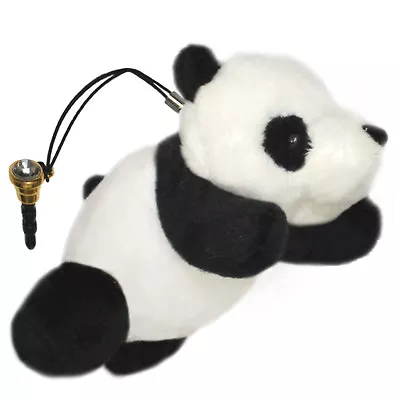 Mini 4  Baby Panda Cub Plush Stuffed Animal Toy Charm Phone & Purse Decoration • $11.99