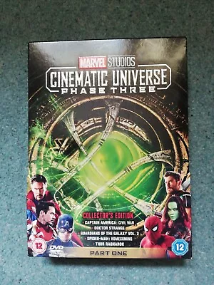 Marvel Cinematic Universe Phase Three Part 1 Dvd Box Set • £13.99