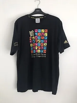 Official ADIDAS London 2012 Olympics Venue Collection Picto T-shirt - Size L • £8