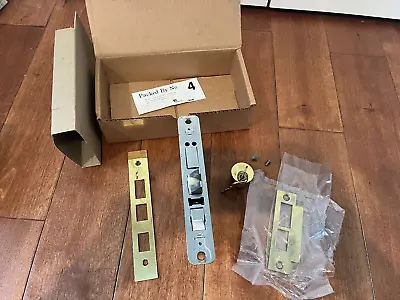 VTG NOS Russwin Elmhart 5048 Mortise Door Lock/cylinder/keys LH US3 Mid Century • $129