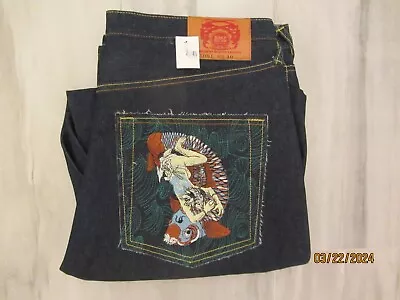 RMC Red Monkey Co. Martin Ksohoh Lot 1001 Relaxed Jean 38x33 NWT $299 MSRP • $128.18