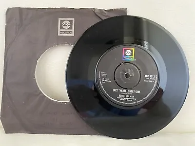 Eddie Holman - (Hey There) Lonely Girl - 7  Single 1969 ABC 4012 Northern Soul • £4.49