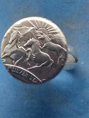 2006 Nevada State Quarter Cutout Sterling  Silver Ring • $14.95