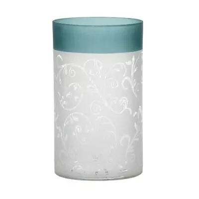 Yankee Candle Tealight Holder Teal Vine Frosted Glass Multi Tealight Holder • £11.99