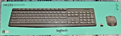 Logitech MK235 Wireless Keyboard And Mouse Combo For PC/MAC 920-007897 • $20.97