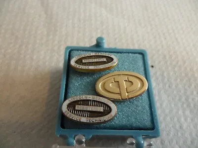 Vintage Lincoln Mercury Jewelry Pin Tie Tac 1/10 10k Gold Service Technician X2 • $44.44