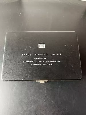 LANGE Skinfold Caliper Vintage Manual Calibration Tool Beta Technology • $39.99