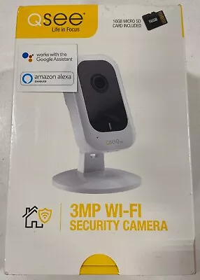 Q-See QCW3MP16 3.0-Megapixel Smart Home Wi-Fi Cube Camera • $27.99