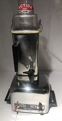 Vintage VITAMIX SUPER 3600 Plus Mixer Stainless  - Works Great Fast Shipping • $125