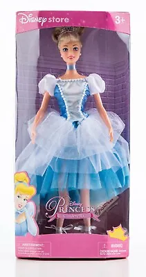 $19.99 • Buy Disney Princess Cinderella Ballet Doll - Disney Store - New Vintage