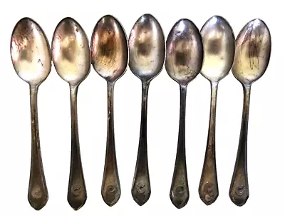 Vintage Atkinson Bros EPNS A1 Sheffield England 5 Inches Lot Of 7 Spoons • $27.95