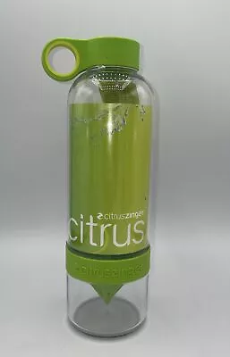 Citrus Zinger Juice Maker Lemon Bottle Drinking Water Twist Infuse New • $15