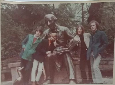 Beatles Photo Central Park NYC 1968 Color Lennon McCartney Friends • $19.99