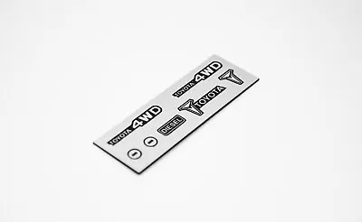 RC4WD Trail Finder 2 Mojave Marlin Toyota Hilux Scale Emblems Type  1 • $26.33