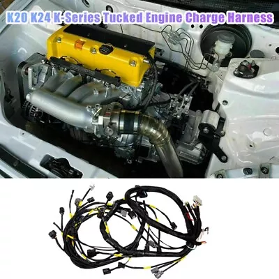 K20 K24 K-Series Tucked Engine Harness For   K-Swap  CRX EK EG  EP36296 • $114.99