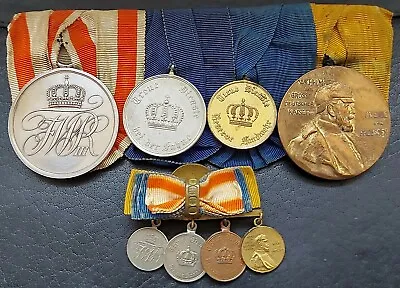 £389.99 • Buy ✚11121✚ German Pre WW1 Mounted Medal Group + Miniatures Bow General Honour Medal
