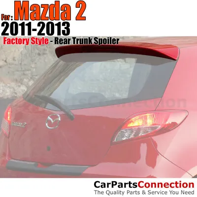 Primer ABS Rear Trunk Spoiler Roof Wing For 2011-2013 Mazda 2 Mazda2 Unpainted • $115.44