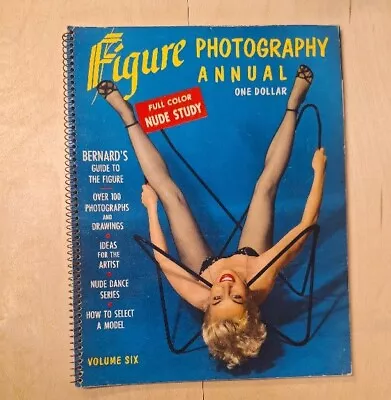 Figure Photography Annual Vol 6 1954 Marilyn Monroe Bernard Artist Book Nudes • $24