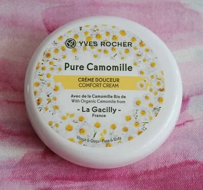 YVES ROCHER SALE! Pure Camomille Comfort Cream Face & Body 125ml Brand New! • £14.49