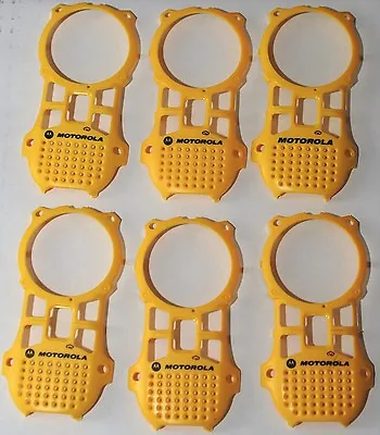 6X YELLOW MOTOROLA MR350 MR351 MR355 MR356 MR560 MR561 MR565 MR566 Face Plate  • $8.99