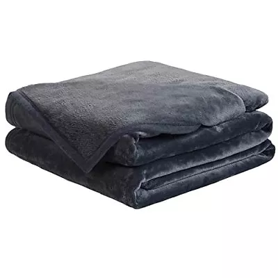 Soft California King Blanket Warm Fuzzy Microplush Lightweight Thermal Fleece... • $51.02