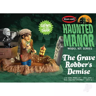 £33.99 • Buy Polar Lights Haunted Manor: The Grave Robber's Demise Plastic Kit