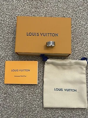 Louis Vuitton Damier Black Ring S00 • £199.99