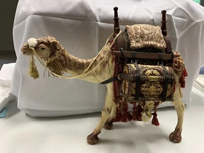 $250 • Buy VINTAGE 2005 Members Mark Porcelain Camel Hand-Painted Nativity Figurine 15 