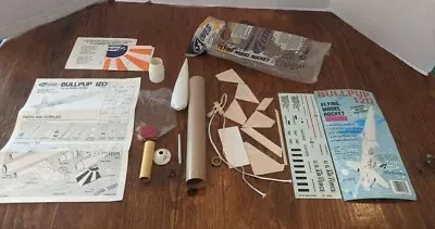 Vintage Estes Bullpup 12D Model Rocket Kit #1972 New Opened • $10