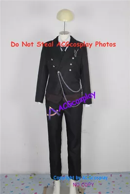 Kuroshitsuji Black Butler Sebastian Michaelis Cosplay Costume • $82.99