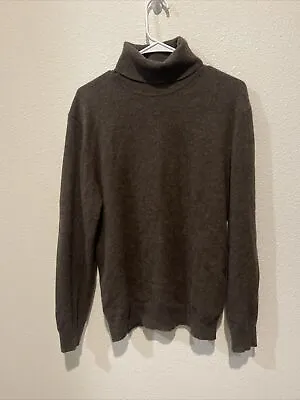 Zara Men Turtleneck 100% Cashmere Sweater L • $79.95