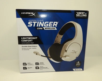 $103.99 • Buy HyperX Cloud Stinger Core Wireless 7.1 Gaming Headset Headphone White PS5 PS4 PC