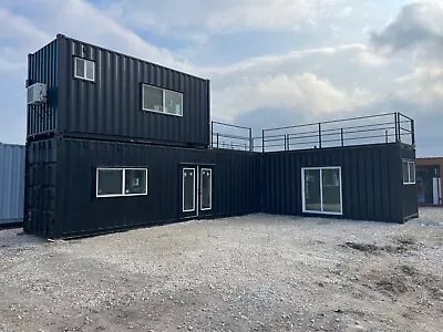 Multi-unit Container Home - The Casey Model (Two-story Two 40 Ft One 20 Ft) • $217583