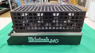 MCINTOSH MC240 Power Amplifier Working Properly #26176 • $3501