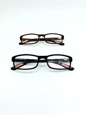 £2.99 • Buy Reading Glasses Unisex PC Reader 1.00 - 4.00 UK SELLER Black & Brown