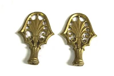 Lamp Finials PairGold Guilded Classic Design new • $26