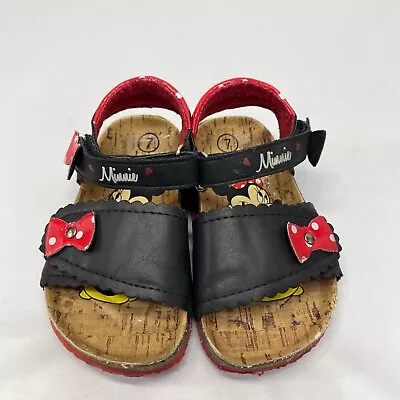 Disney Minnie Mouse Toddler Size 7 Sandals • $6.99