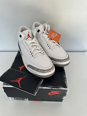 Size 12 - Jordan 3 Retro White Cement Reimagined • $500