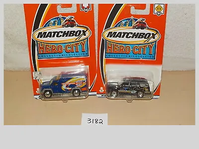 Matchbox Hero City Lot Ambulance & Cadillac Escalade Diecast Cars • $17.99