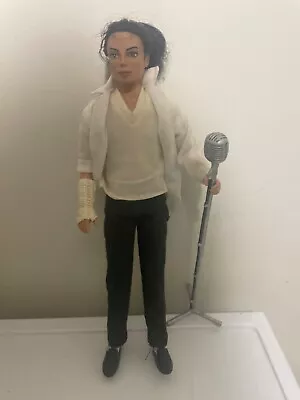 Michael Jackson Doll King Of Pop Figure 1995  BLACK OR WHITE OUTFIT  • $36.80