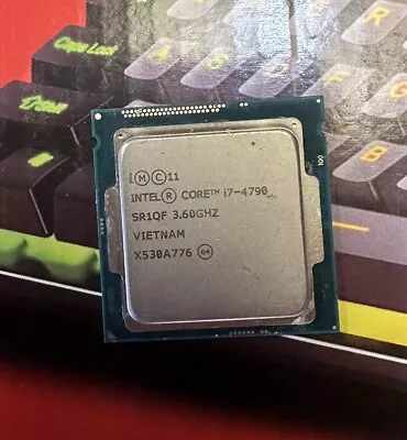Intel Quad Core I7-4790 3.6 GHz CPU Processor • $22